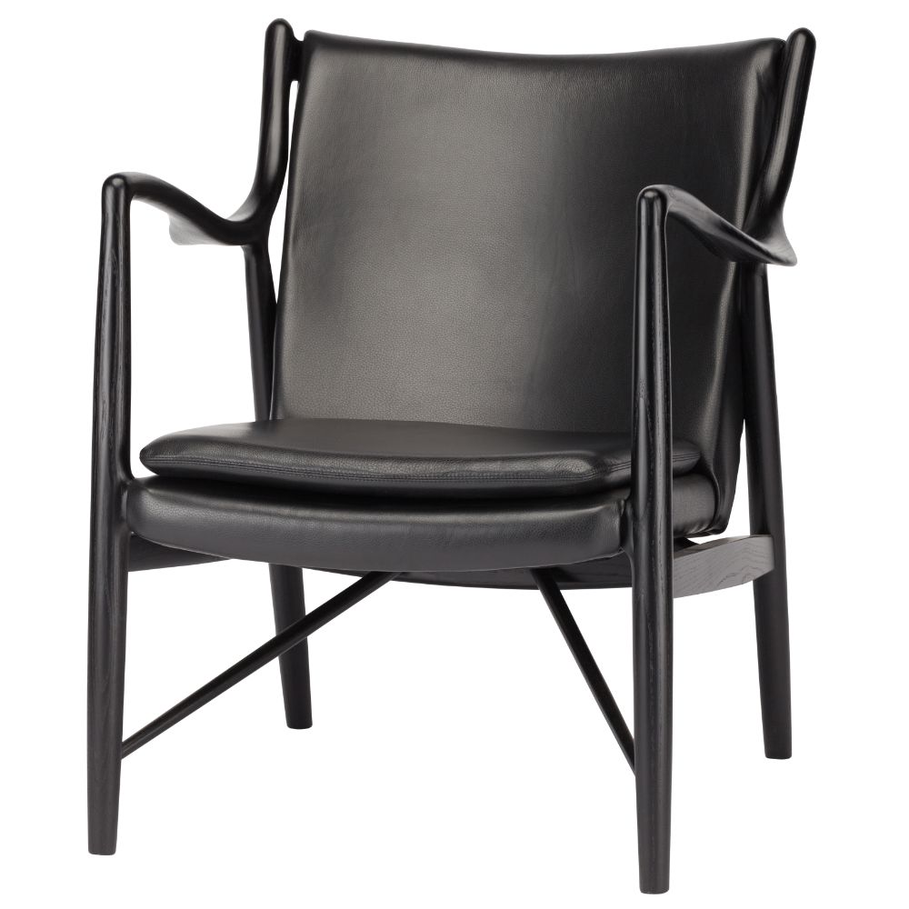 Nuevo HGEM632 CHASE OCCASIONAL CHAIR in BLACK